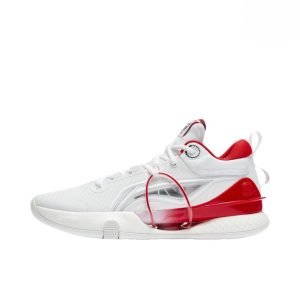 LI-NING Speed 8 Premium Low ‘White & Red’ ABAU111-1